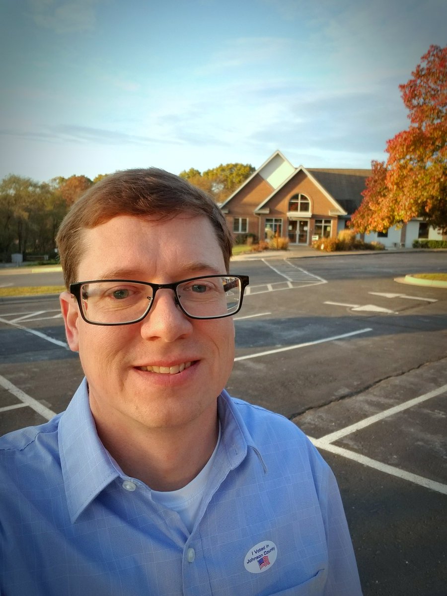 ksucats96's tweet photo. I waited until election day, but I voted! #Vote4Brick #SMSD #ksed #VoteNov5 https://t.co/vn9rAKbzQ6