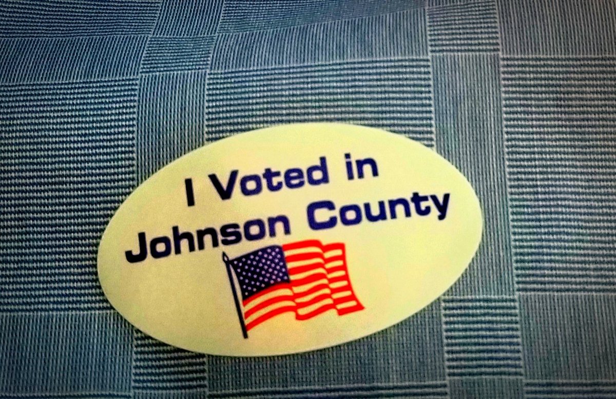 ksucats96's tweet photo. I waited until election day, but I voted! #Vote4Brick #SMSD #ksed #VoteNov5 https://t.co/vn9rAKbzQ6