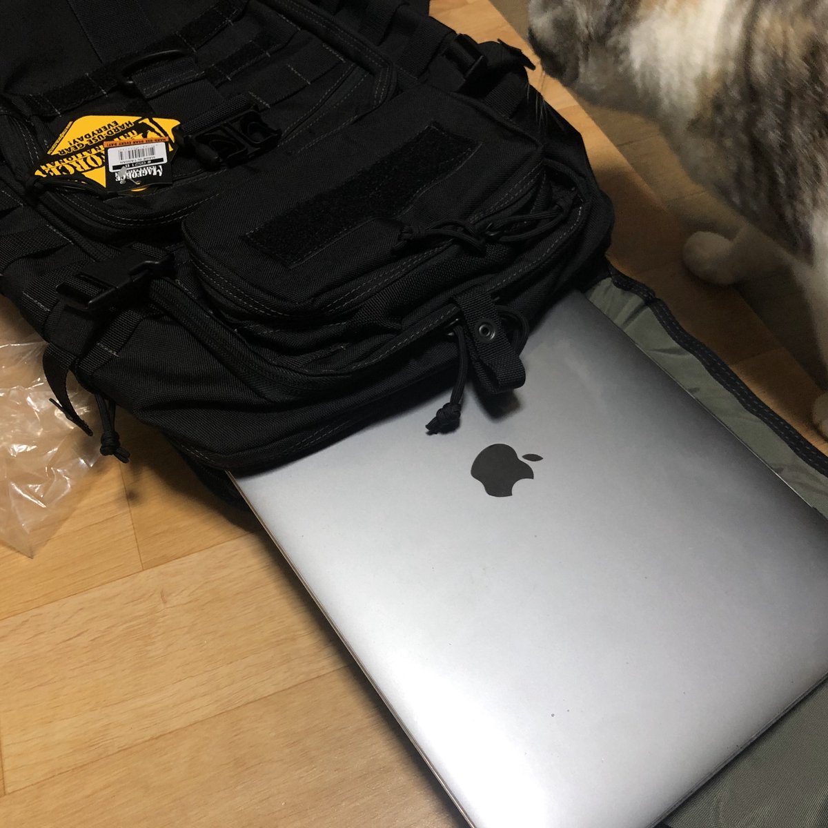 Teisanma's tweet image. 買っちった♪(*&apos;▽&apos;*) 普段使い用。#MacBookPro15 ”もラクラク入る♪ #MAGFORCE