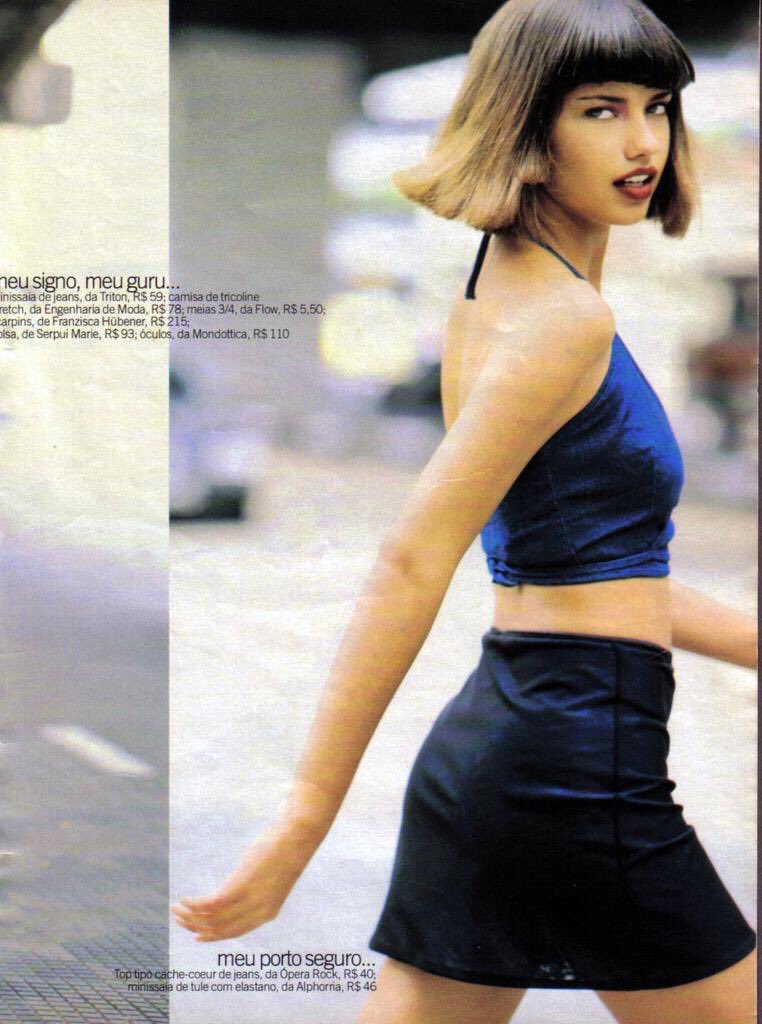 ninetiesvibe's tweet photo. 16 year old adriana lima for cosmopolitan brazil, 1997 https://t.co/F65oQorqsd