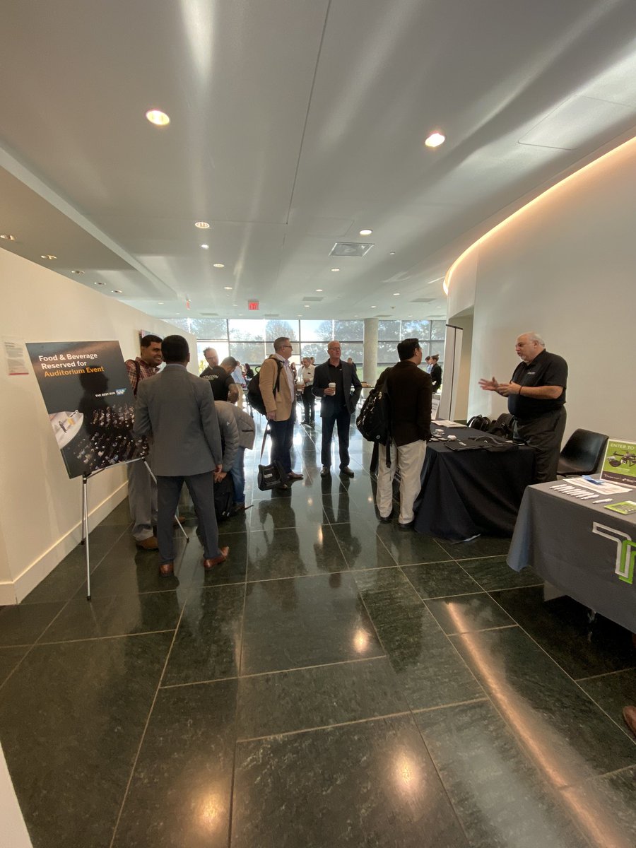 WenSolman's tweet photo. Starting the SAP solution Manager Education Summit 2019 at SAP Headquarters  #sap #soled #Solman https://t.co/jxVTrNFhSo