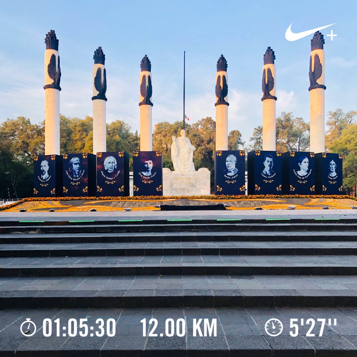 RicardoMch10's tweet photo. Feliz y bendecido Martes Atletas 12k 🙏🏻🏃♂️un día más metiéndole vida a la vida🤜🤛
#AsicsTrainingProgram #YoElegiCorrer #aquiyasecorrio #marathorunners #Sumandokm #EnDondeCorrer #tlatelolcorun #totalrunningmx #LoveRunSmile #FalconsRunners #ComuniRunners https://t.co/JSRd42zkpO