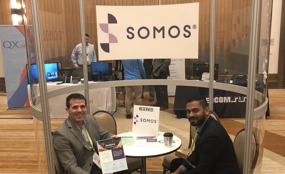 Somos_Inc's tweet image. #TeamSomos has landed at #INCOMPAS19 and is ready to talk all things #TollFree in our meeting suite! Stop on by to chat more about Toll-Free call routing data, #CNAM for Toll-Free Numbers and more! Our team is ready to answer your questions.