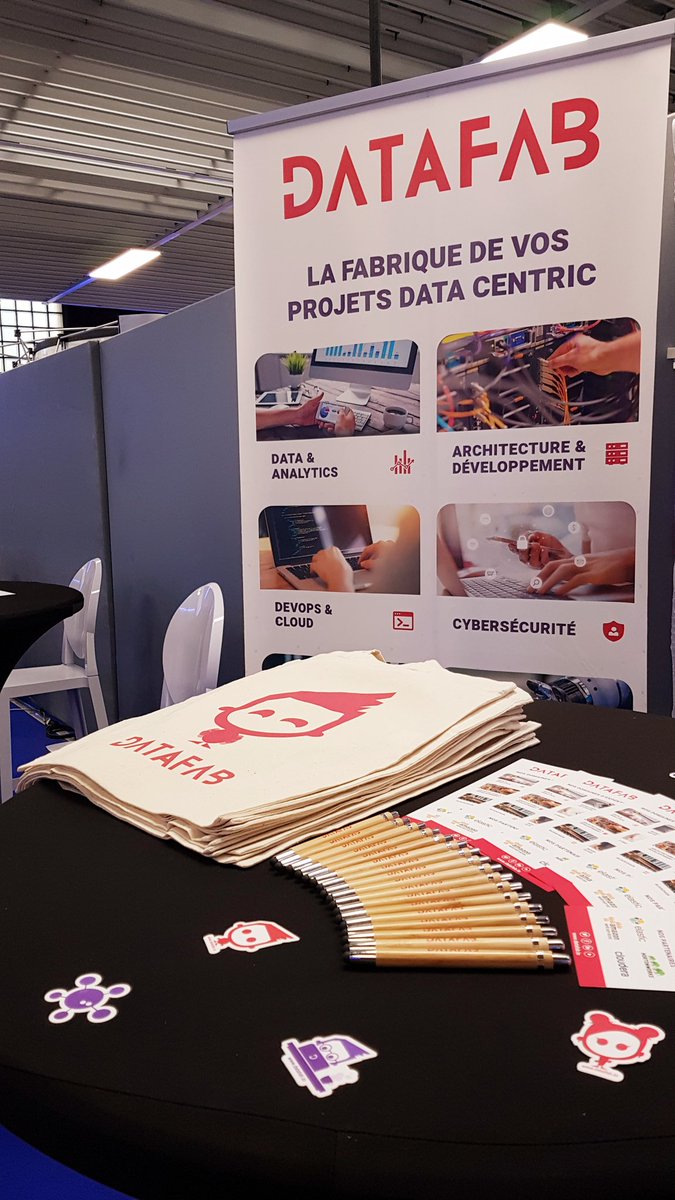 data_fab's tweet image. Le #forumdatadays c&apos;est maintenant ! Nous vous attendons au stand 79.

Venez nous rendre visite et discuter avec nos équipes !
#data #bigdata #datascience #dataengineer #dataarchitect #ai #machinelearning #spark #scala #kafka #hadoop #elasticsearch #rh #recrutement #job #joinus