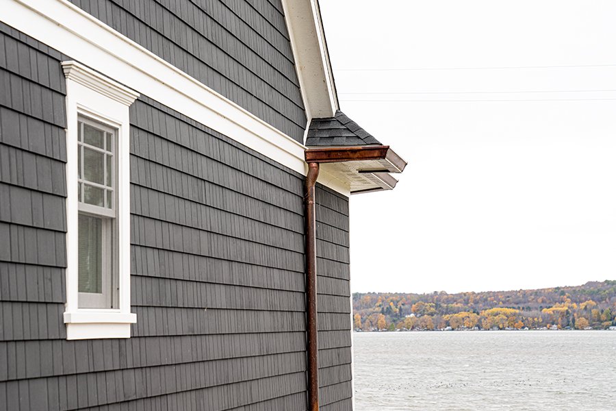 Versatex's tweet photo. The scenic views are one you can't forget about on Chautauqua #Lake. This home is nestled in #Chautauqua Institution, home to many #Versatex projects completed by Chris Keefe Builders. https://t.co/e6xlO34TZK
