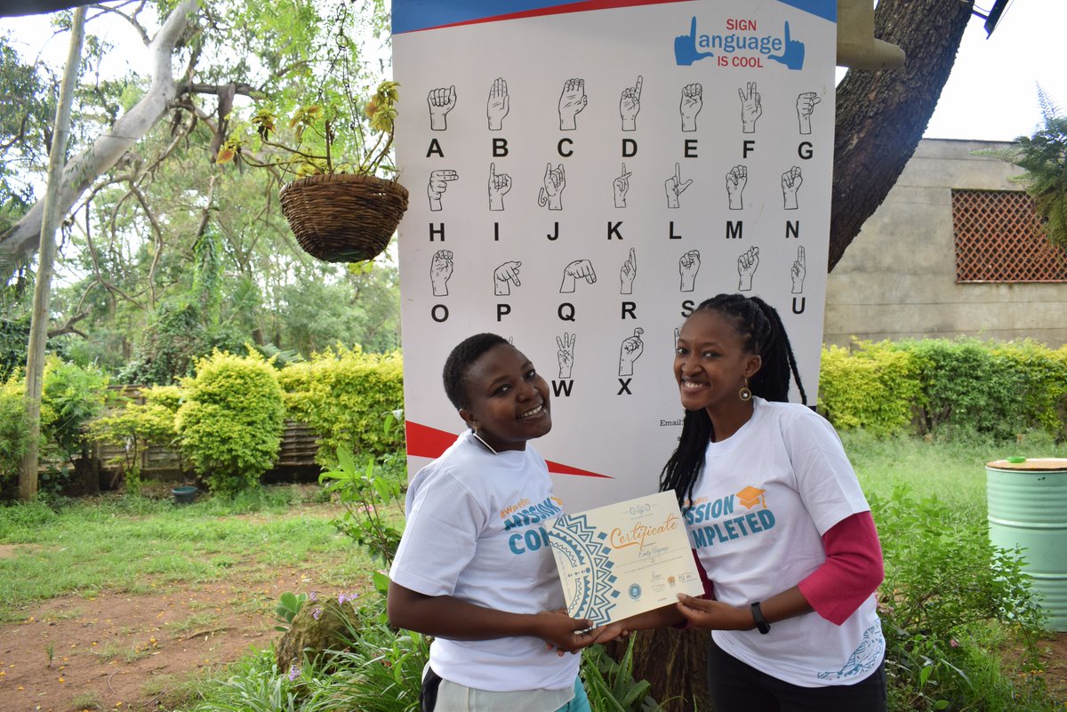 AddaAfrica's tweet photo. impairments to ensure that they are not left out. #Inclusion #InclusiveTraining @Nairobits #SignLanguageIsCool 😎 https://t.co/CuDsrKm65R