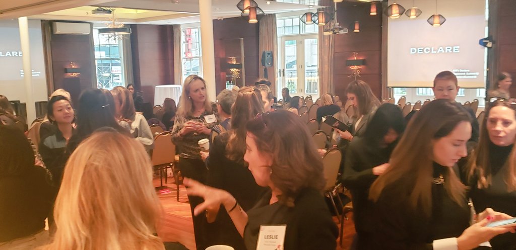 Fantastic breakfast to kick off #DeclareSummit19. Ready to start the day talking about how to fully promote, integrate, and encourage more #Diversity in the work place!