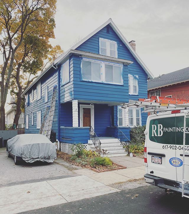 RBPaintingCo's tweet photo. #progress #exteriorpainting #cambridgema #cambridge #boston #somervillema #paint testing ifttt https://t.co/cPYY32cvaH