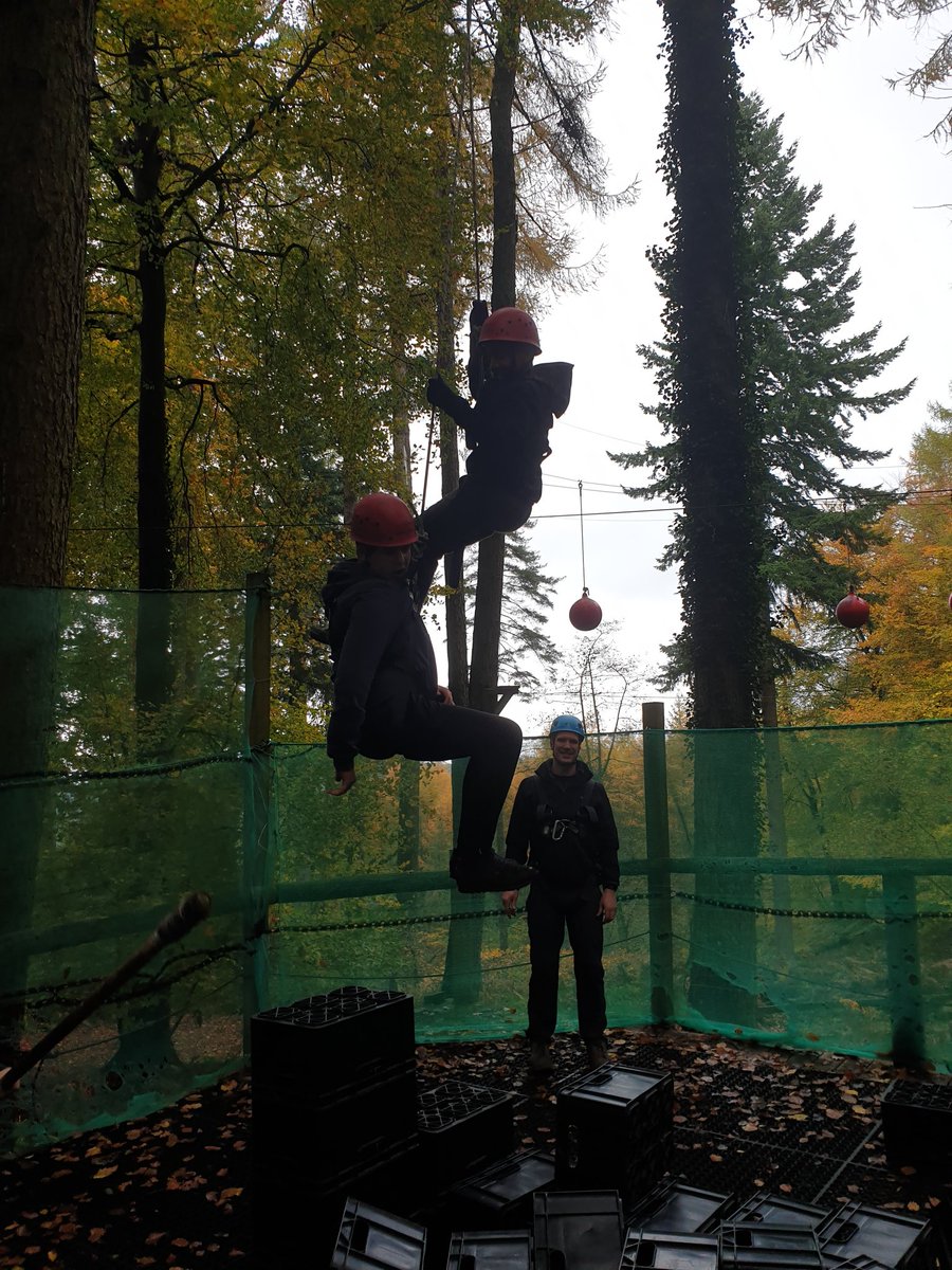 AshtonOutdoorEd's tweet photo. Prince's trust high ropes course today https://t.co/s8k3s9Q7Ra