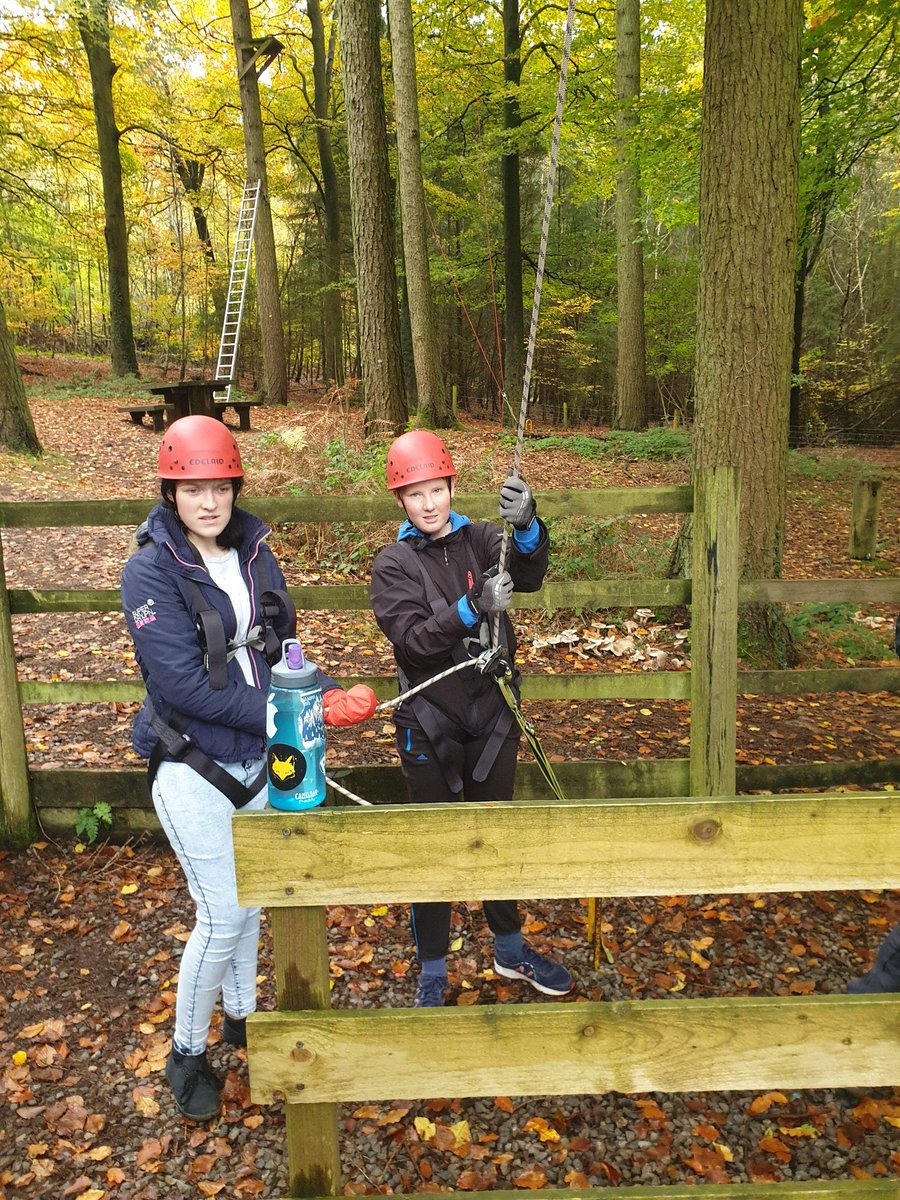 Prince's trust high ropes course today