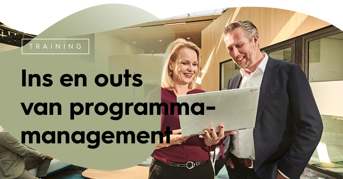 Met deze vierdaagse krijg je een fundament voor de aanpak, besturing, besluitvorming, organisatie en samenwerking in programma's. Wil jij jouw eigen opgave tot een succes maken? Schrijf je dan in voor deze training! bit.ly/2MUfhkv