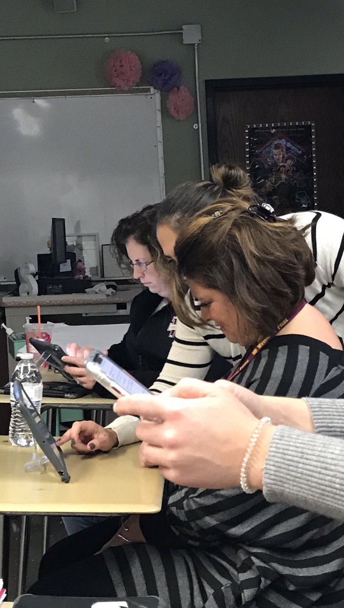 JECCSuperFriend's tweet photo. Proloquo training (AAC) for Johnson ECC staff to promote inclusive practices using iPad and Promethean panels @brettelindholm      #promethean #wpsedtech https://t.co/chhCOUBTTW