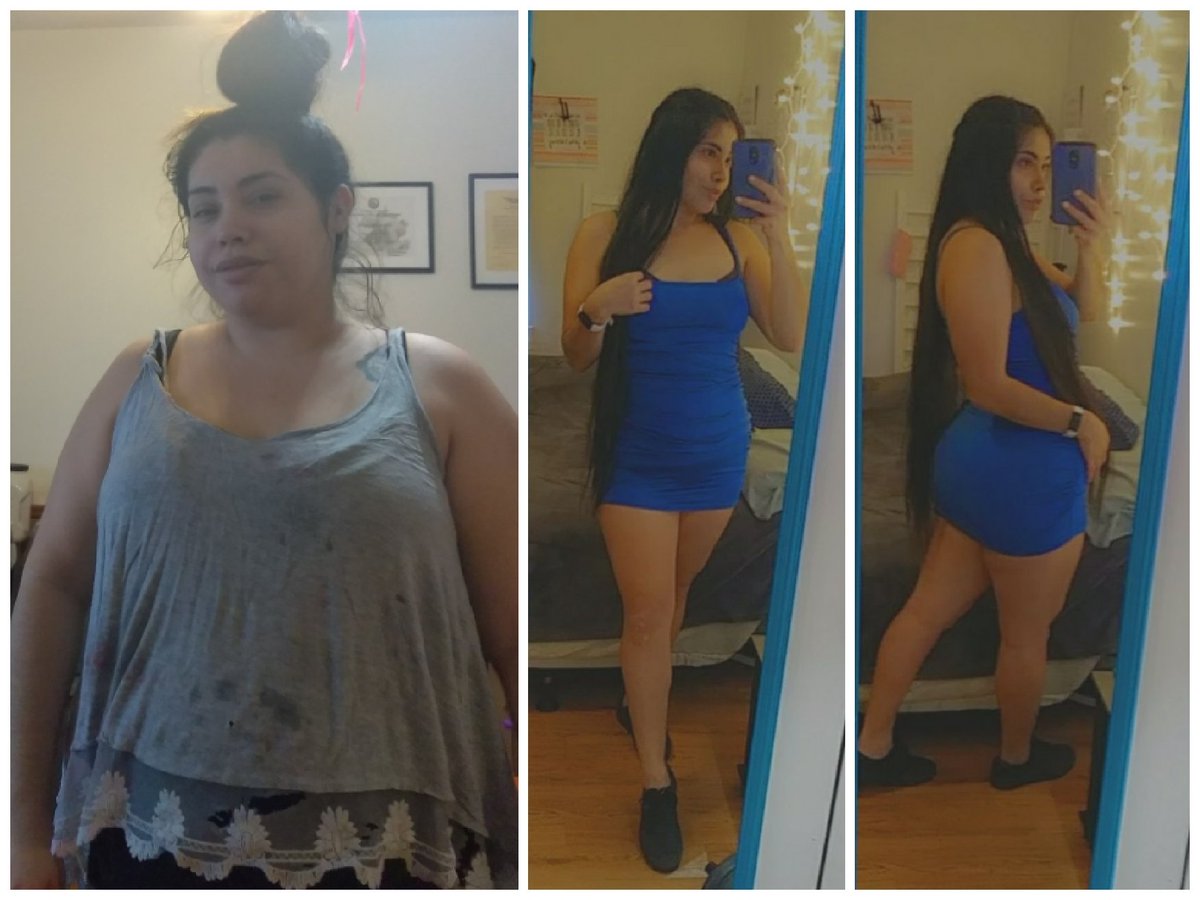 Iheartbluee1's tweet photo. Took me almost 2 yrs of hard work  to get this point.  
2020 is going to be 🔥🔥🔥
#weightlossjourney #TransformationTuesday  
#beforeandafter
#revengebody https://t.co/dsvjlh81mZ