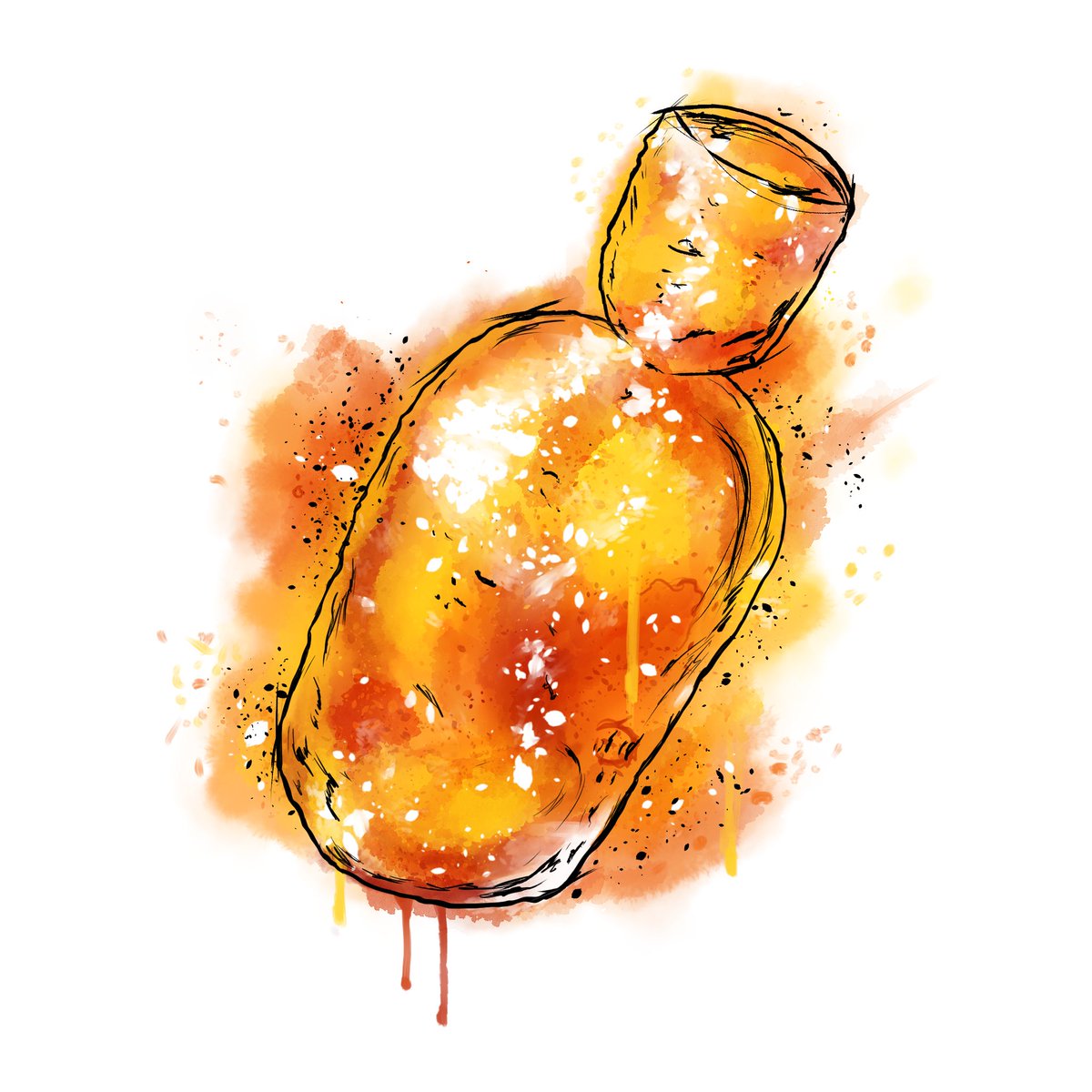 Lysanndrya's tweet photo. Watercolour tattoo design of the estus flask from #DarkSouls3
@NikMitBart https://t.co/VhGqmZw1mC