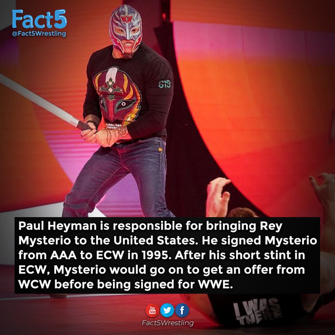Fact5Wrestling's tweet photo. Feels like 2003 all over again! Who have you got winning at Survivor Series? Brock Lesnar or Rey Mysterio? #WWE #SurvivorSeries #Raw #BrockLesnar #ReyMysterio #MasterOf619 #WWEChampionship #Booyaka619 #VivaLaRaza https://t.co/Q27tOuHiyW