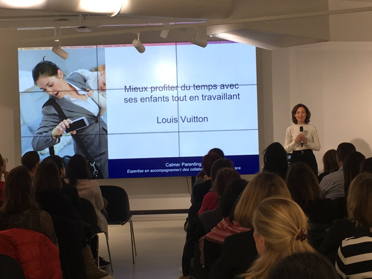 AnnePeymirat's tweet photo. Ce matin, la Parentalité était à l’honneur chez @LouisVuitton_FR ! Merci à tous et à toutes pour votre participation ! #parentalite #conference #calmerparenting https://t.co/UL19tV5Ok0