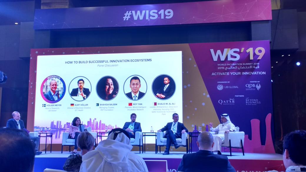 _nayazz's tweet photo. First Panel at #WIS19 Doha, Qatar

#JUiNCUBATOR #startup #incubator https://t.co/G6kq36l8Wm
