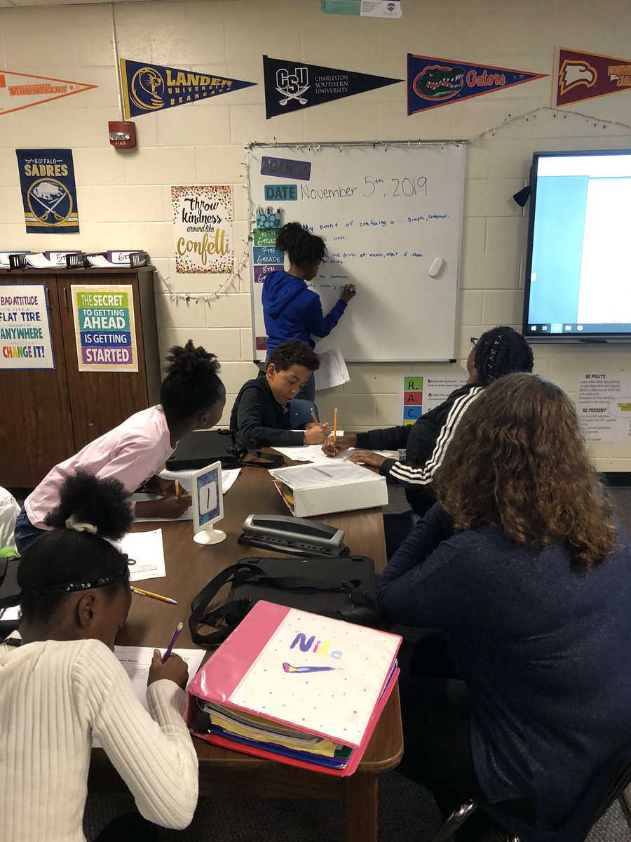 K_Bake_'s tweet photo. 6th graders are doing amazing with their AVID tutorials. Students are focused and on task and are asking meaningful questions. 🤦🏼♀️😭💁🏼♀️#proudteachermoment #BMSAVID #BMSMakeItHappen https://t.co/v4ICpB5PLv