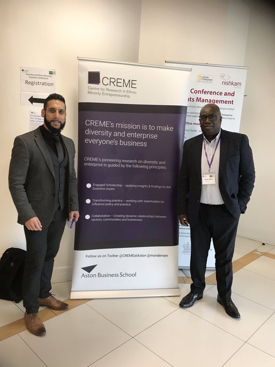EdwinBaker17's tweet photo. At the Annual Ethic Minority Business Conference at the Nishkam Centre in Birmingham with my colleague Asif https://t.co/BD0NnxmMBa