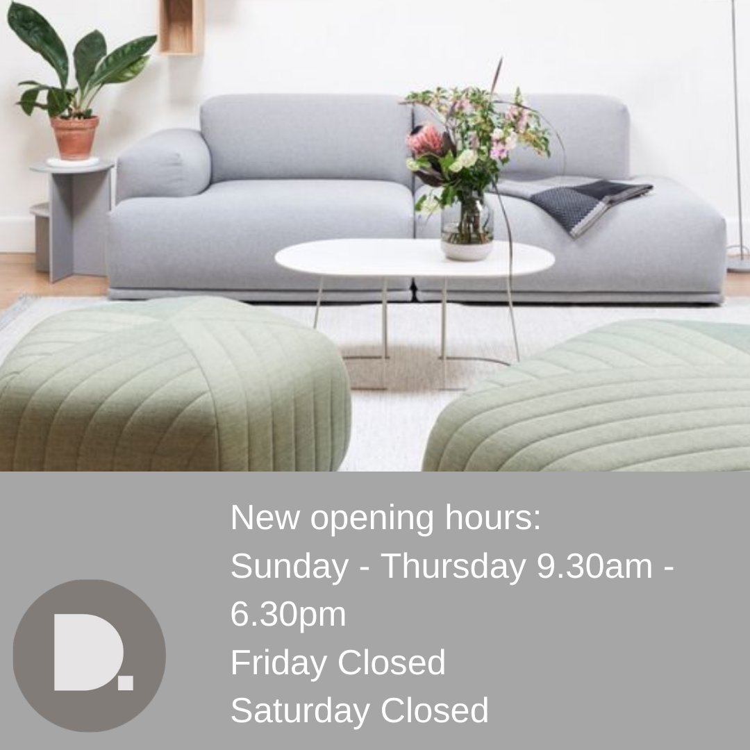 Our opening hours have changed! We hope to see you soon 🌸