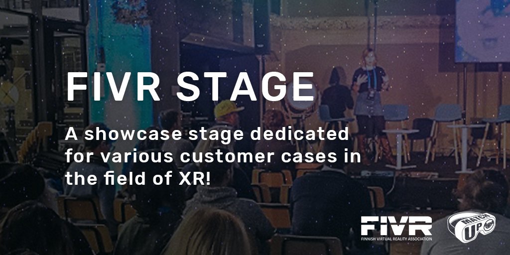 HelsinkiXR's tweet photo. At #MatchUp2019 there's a stage for #XRShowcases: the #FIVR Stage!π@wartsilacorp, @ZoanVR , @teatimeltd , @Vividlyapp and many others will talk about their intriguing #XR #CustomerCases β stay tuned for detailed info!π₯
πhttps://t.co/S9xFmLSSas
FIVR @FinnishVR https://t.co/zVNWXNDgJs