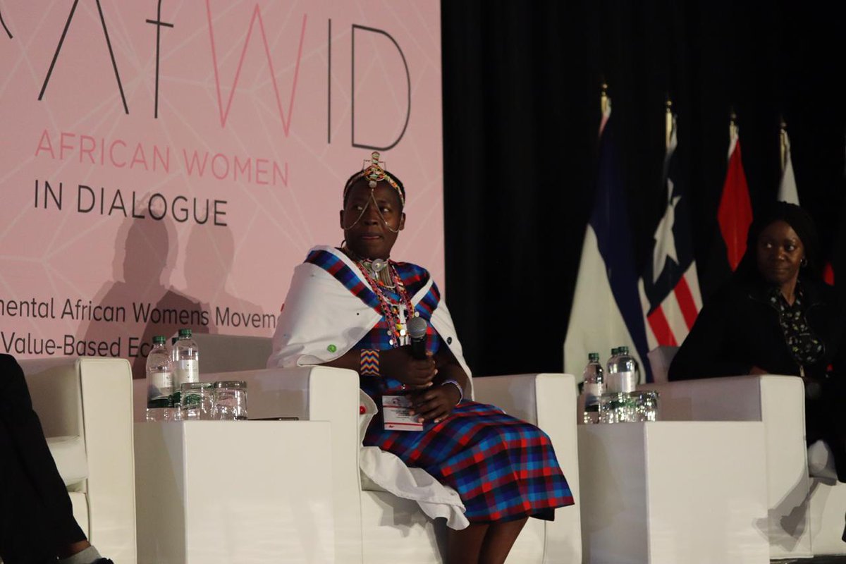 AfWIDafrica's tweet photo. " We would rather join hands together so we can build a better nation" - Hon. Cicilia Saayioi Wuapari #AfWID19 https://t.co/Jx7D7bhydV