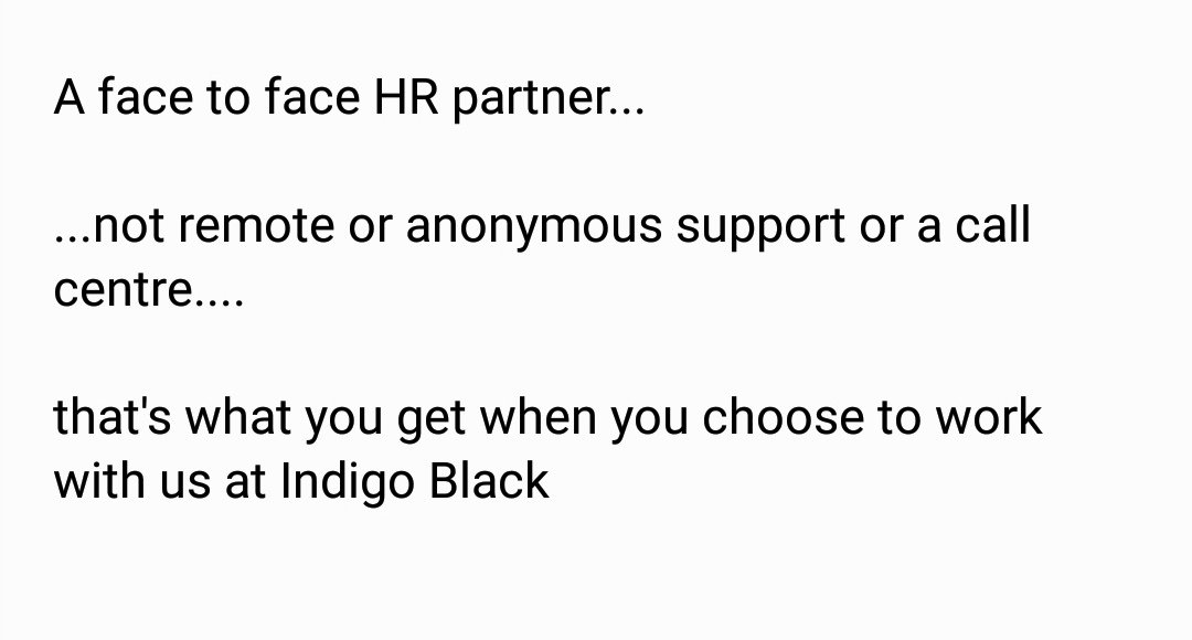 indigoBLACKcons's tweet photo. #hr #hradvice #hrhelp #hrsupport #hrsolutions
#hrconsultant #hrpartner #humanresources
#helpwithhr #hrscotland #hrglasgow
#smallbusinessadvice
https://t.co/k6C9tvIdDv https://t.co/mmyK9DNyia