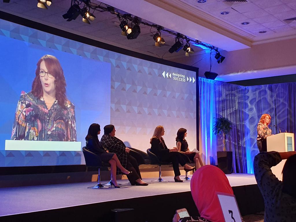 Delighted to be attending Simmons Leadership conference over the next two days in Dublin, looking forward to all speakers. Great introduction to why <a href="/DellTech/">Dell Technologies</a> is part this event <a href="/TrickySmyth/">Tricia Smyth</a> #DiversityandInclusion #femaleempowerment