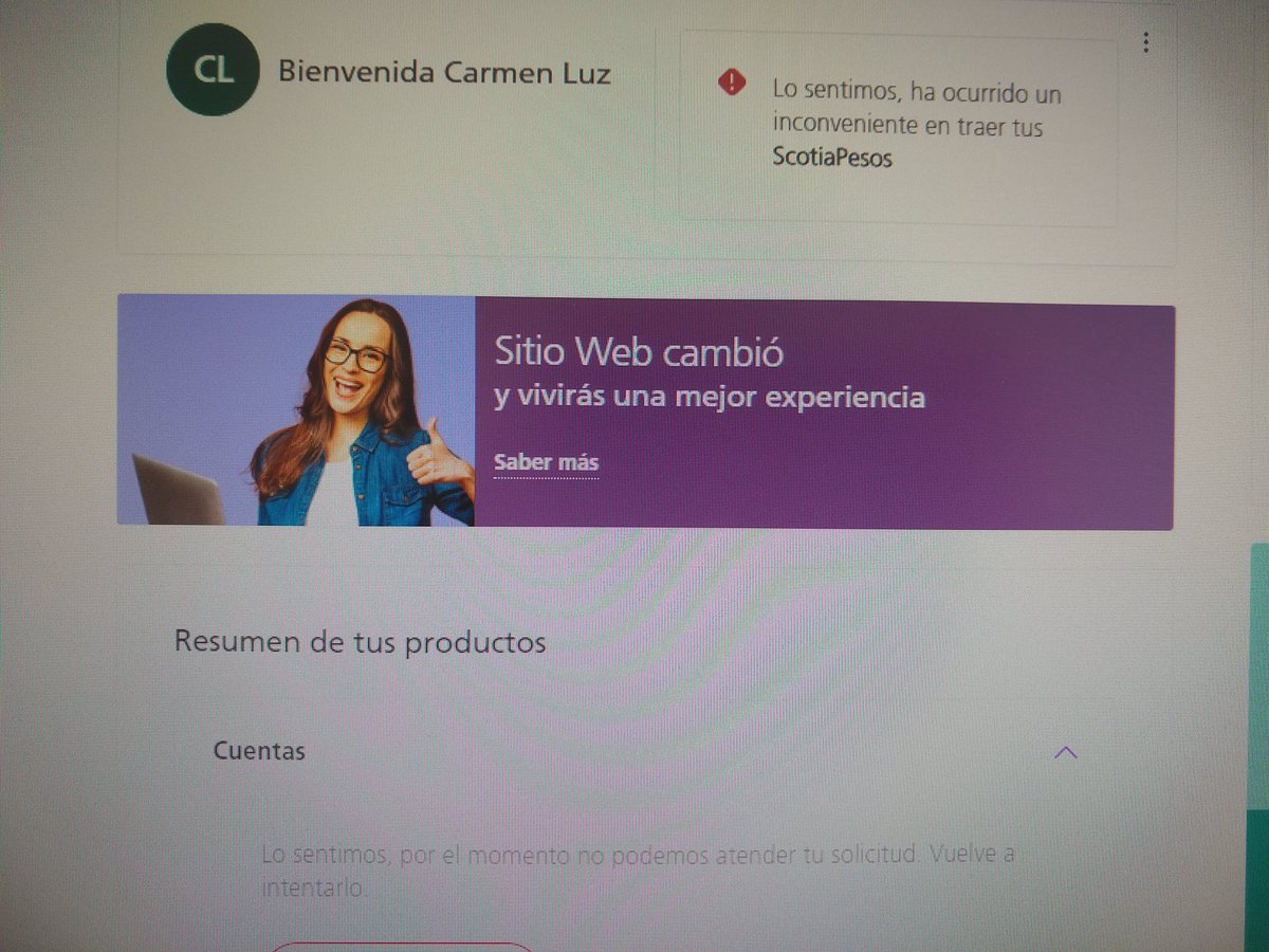 Mane_rm's tweet photo. @Scotiabank_CL a esto le llaman "Una mejor experiencia"...?? 4 días sin sistema para seguir con problemas.. https://t.co/1rBuycfuLg