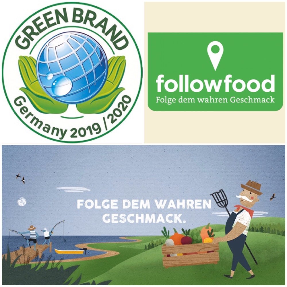 GreenBrandsDE's tweet photo. Woher kommen mein Tiefkühlfisch? @followfood_de ist Erfinder des Tracking-Codes, der auf jeder Verpackung steht und über den nachvollziehbar ist, woher die Zutaten in den Produkten stammen. Tolle Idee! Wir gratulieren zur erstmaligen Auszeichnung als #GreenBrand Germany! 🌱😃🚀 https://t.co/c44P0smWq6