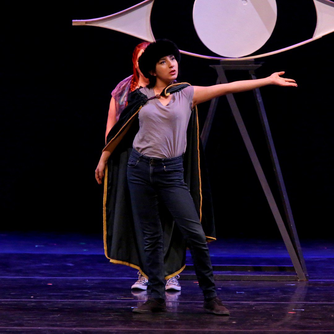 "Rhinoceros", by Eugene Ionesco, startles audiences with explosive laughter and nightmare anxiety when a rhino suddenly appears in a small town. See it <a href="/Warehouse_21/">Warehouse 21</a> Nov 7-9th at 7PM!

#NMSA #NMSchoolfortheArts #Theatre

👇Click Here to buy 🎟tickets🎟!👇
nmschoolforthearts.org/tickets/theatre