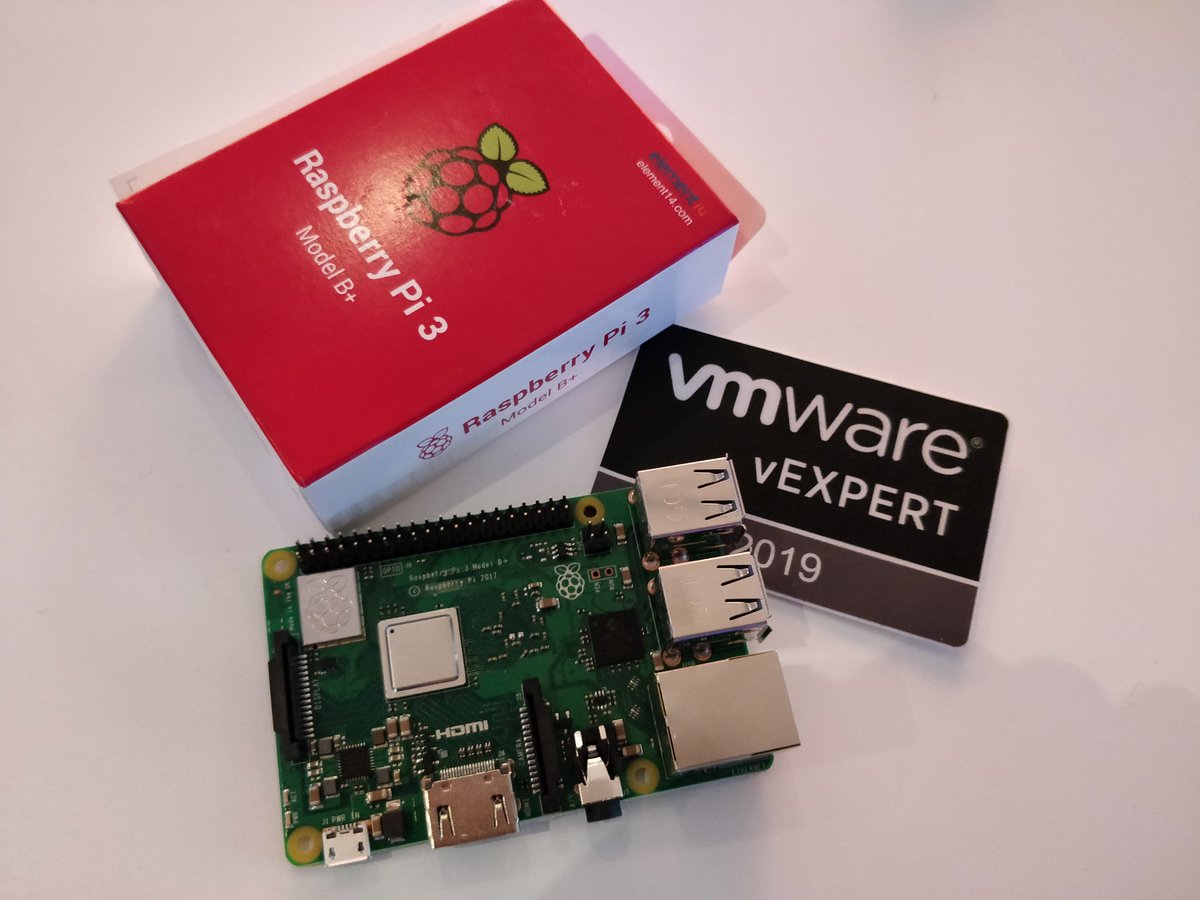 j_grade's tweet photo. Why I like being a vExpert
#vexpert #vmworld #vexpert2019 #giveandreceive #raspberrypi3 #vmware https://t.co/zZ05KGpErS