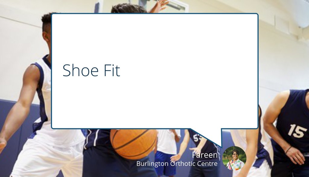 "Or if you see a bunching of the fabric then the shoe might be too wide for you." boc.jaup.ca/94624490 #Burlon #ShoeFit #Orthotics