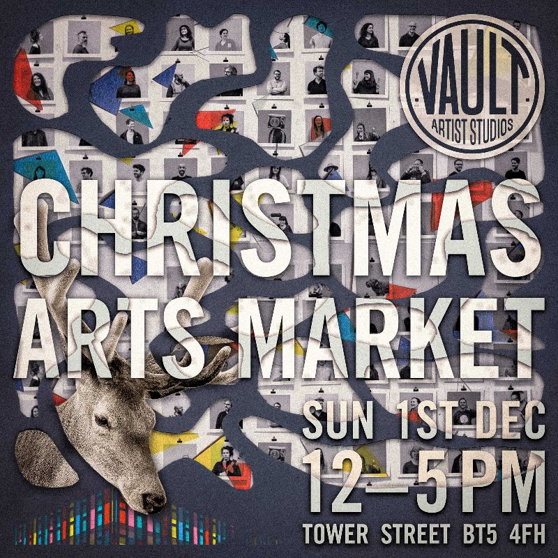 VaultArtistsNI's tweet photo. Vault Artist Studios Festive Fair Returns - https://t.co/xF8S36ALnE https://t.co/dNps4u7K6Y