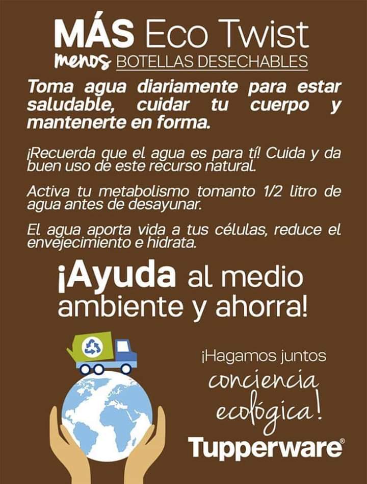 TupperPorto's tweet photo. El agua es salud. https://t.co/09dmH3z1sL
