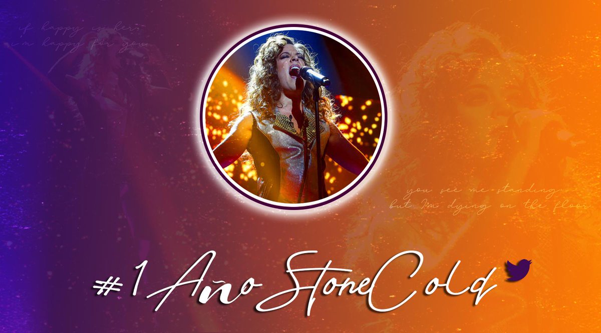 NoeliaFrancoESP's tweet photo. Este jueves se cumple 1 año desde el primer 'Stone Cold' ✨ Sin duda es una canción que ha dejado huella en Noelia y en todas aquellas personas que la seguimos. ¿Os parece si lo celebramos?

Os espero a las 20.30h el 07/11 para twittear con #1AñoStoneCold 💙 https://t.co/R0DLZHmWtV