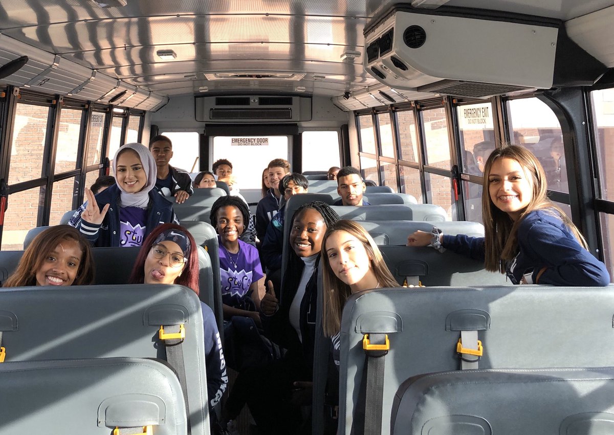 Ready for the StuCo District 13 meeting! 
🔵 #BlueStampede 🐎