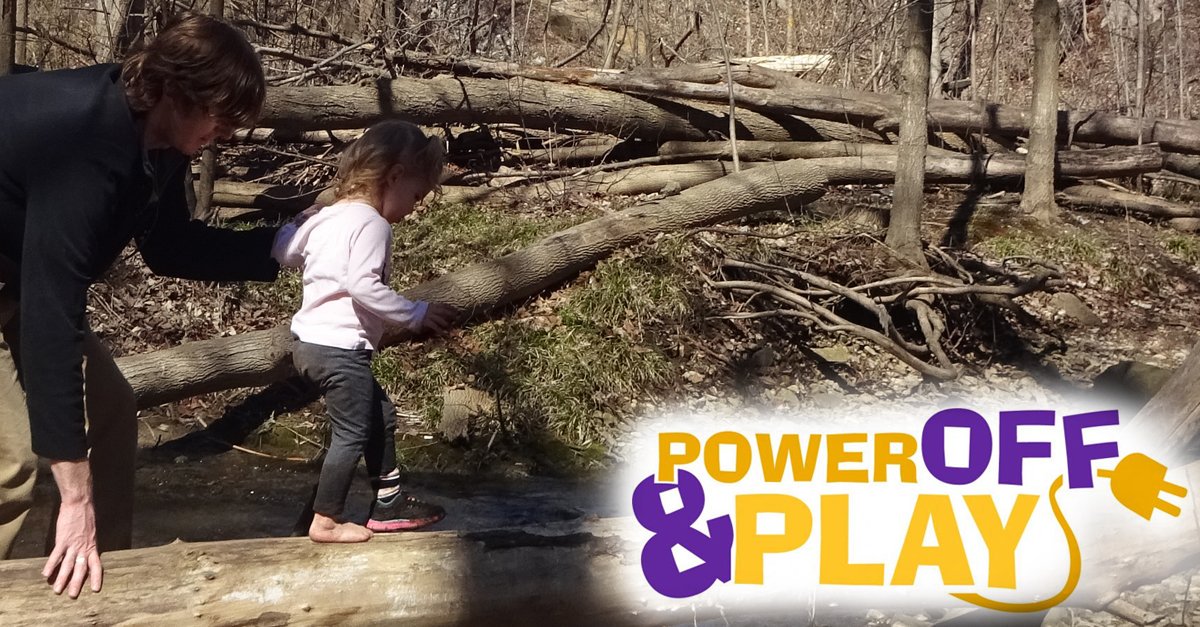 MLHealthUnit's tweet photo. Turn off the screen and have fun! Get your kids outside and using their imagination. Try these free/low-cost activities in #LdnOnt and #Middlesex: https://t.co/j7Cwoj3pyE
P.S. Who needs two shoes to balance on a tree anyway? π€£ #PowerOffandPlay https://t.co/EoDqIKPHEt