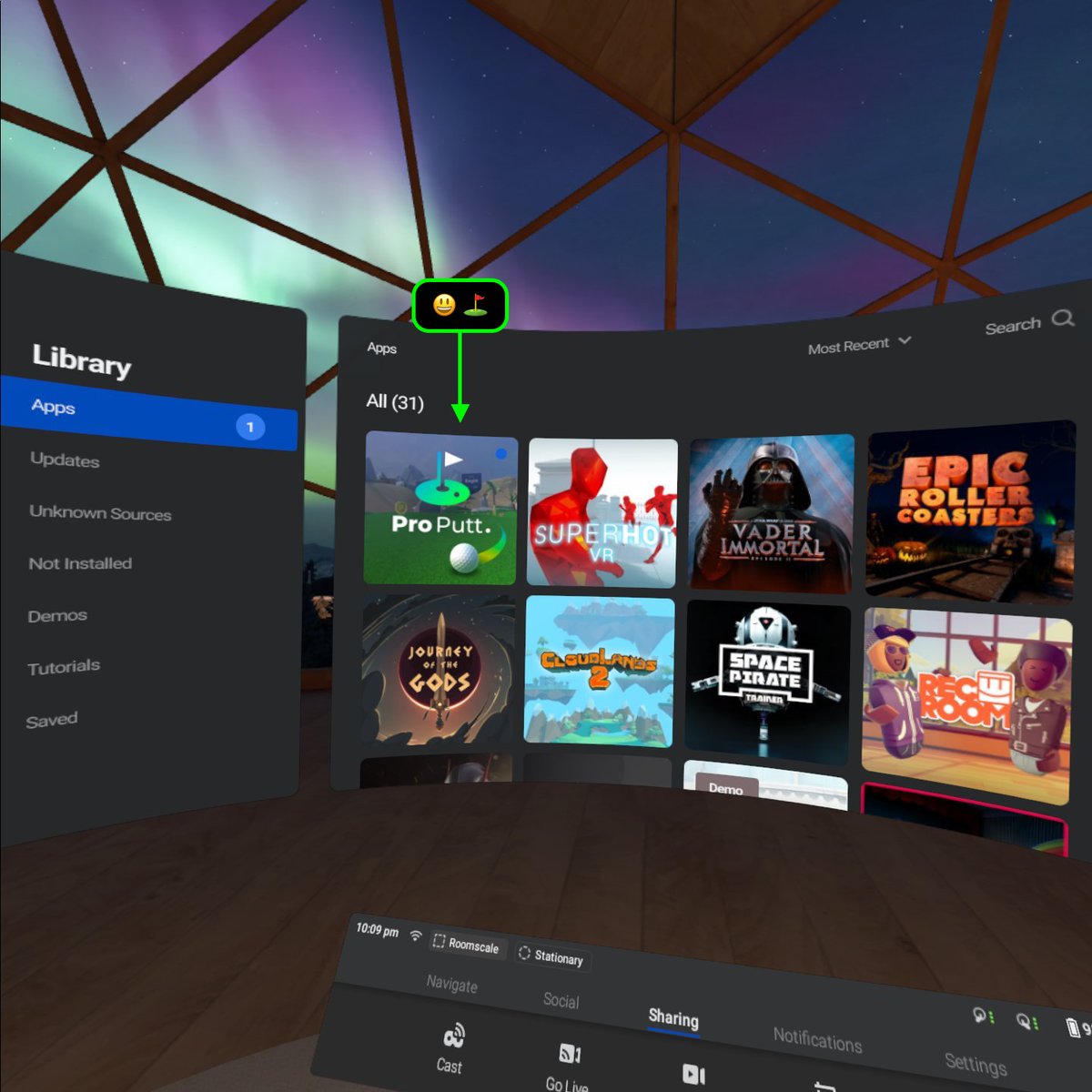 We released our Beta last night! 🥳🚀
A new #VR game I'm making w <a href="/Rengle820/">Ryan Engle | GOLF+</a> &amp; the <a href="/GetGolfScope/">Golf Scope</a> team called Pro Putt for the #OculusQuest. Wish us luck!