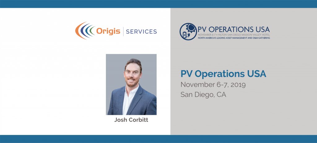 Origis_Services's tweet photo. Starting tomorrow, Nov. 6, the Origis Services team will see you at PV Operations USA by @NEU_pv in San Diego, CA. Info: https://t.co/stFBJeuDAg
#PVOPSUSA2019 #Solar #renewables #energystorage #PVAssetManagement #PVOperations https://t.co/bzkGhaWAOD