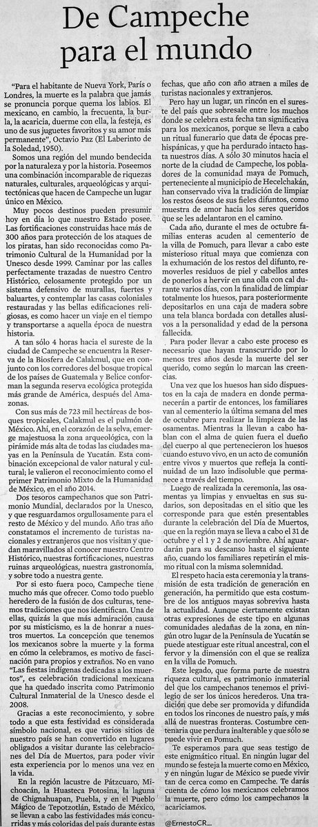 moni_vidente's tweet photo. Les comparto este texto sobre el ritual de “La Limpieza de los Santos Restos” con motivo de las celebraciones del #DíaDeMuertos, una tradición única de los pobladores de la comunidad maya de #Pomuch en Campeche https://t.co/d1EPBEUW4o