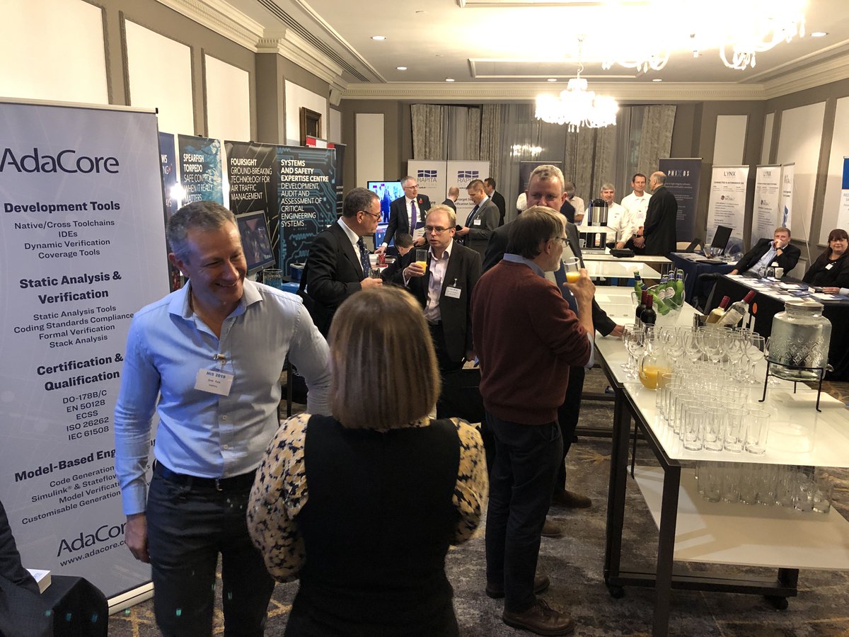 HISC_conf's tweet photo. That concludes a great #HISConf19.
A big #thankyou to everyone who sponsored, attended and participated. We hope to see you again next year to share challenges, best practice and experience from the #high #integrity #software domain! https://t.co/6H4ewoUQms