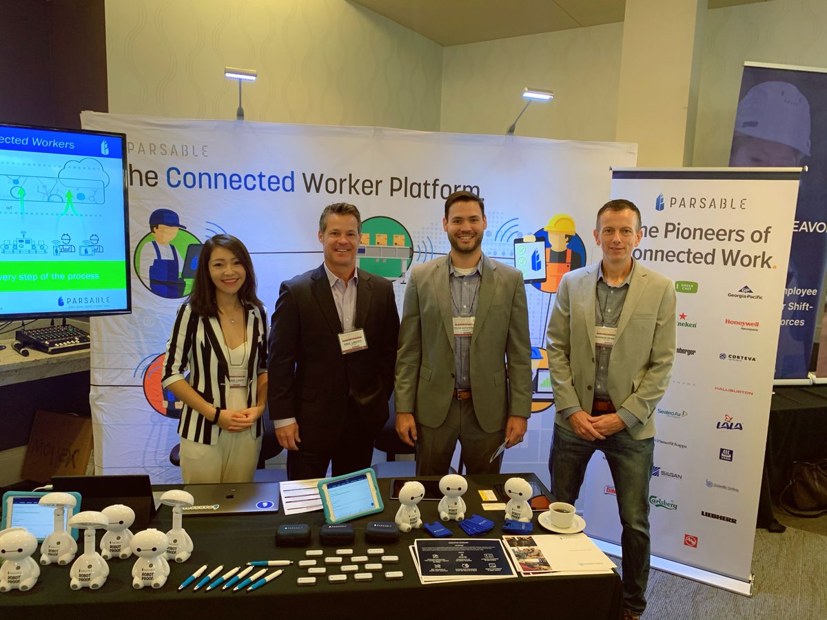 ParsableHQ's tweet photo. Swing by Booth 1 at the OpEx in Oil & Gas Summit this week! We're also chairing two panels today at 1:15 pm where experts discuss how to drive ops excellence to the frontline. Don't miss it! #OpexHouston #connectedworker https://t.co/zXNMCcBoeC