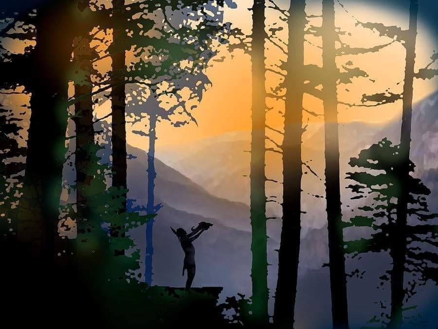 Blue_Mtn_Tribe's tweet photo. "Even when you feel like no one is listening, Pray. Never forget to pray. It is all that's truly promised. Without that we have no Gratitude. Without Gratitude we have no way to pray. This is the Divine Circle. The Holy Way...so Pray."
"SONG OF THE RAVEN"(C) https://t.co/3G30eQxhNR
