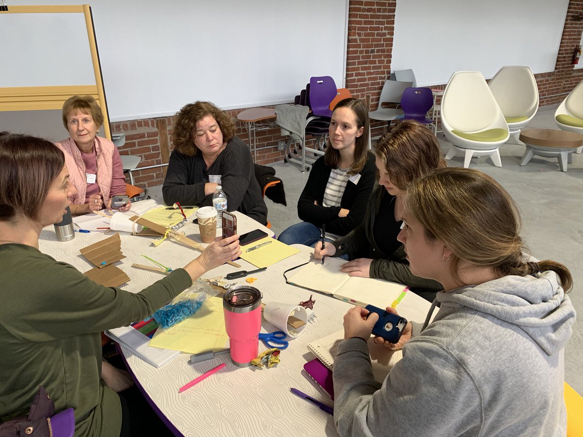 MrRyneAnthony's tweet photo. Having a blast with educators in the region exploring the maker movement and literacy! Love seeing making in @FluxSpace_io #makeinflux a @STEMCampEdu experience! @maker_maven @dciupd @CapstonePub #makered #makerspace #STEMCampEDU @CorbettInc https://t.co/H3Igrmn2tz