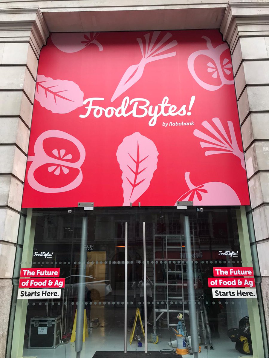 Foodbytes's tweet photo. We're busy getting everything ready for the start of #FoodBytes! London tomorrow - with mentor sessions for our 15 startups and VIP cocktails for the FoodBytes! family #FoodTech #AgTech #London https://t.co/9YMJfa9OVo