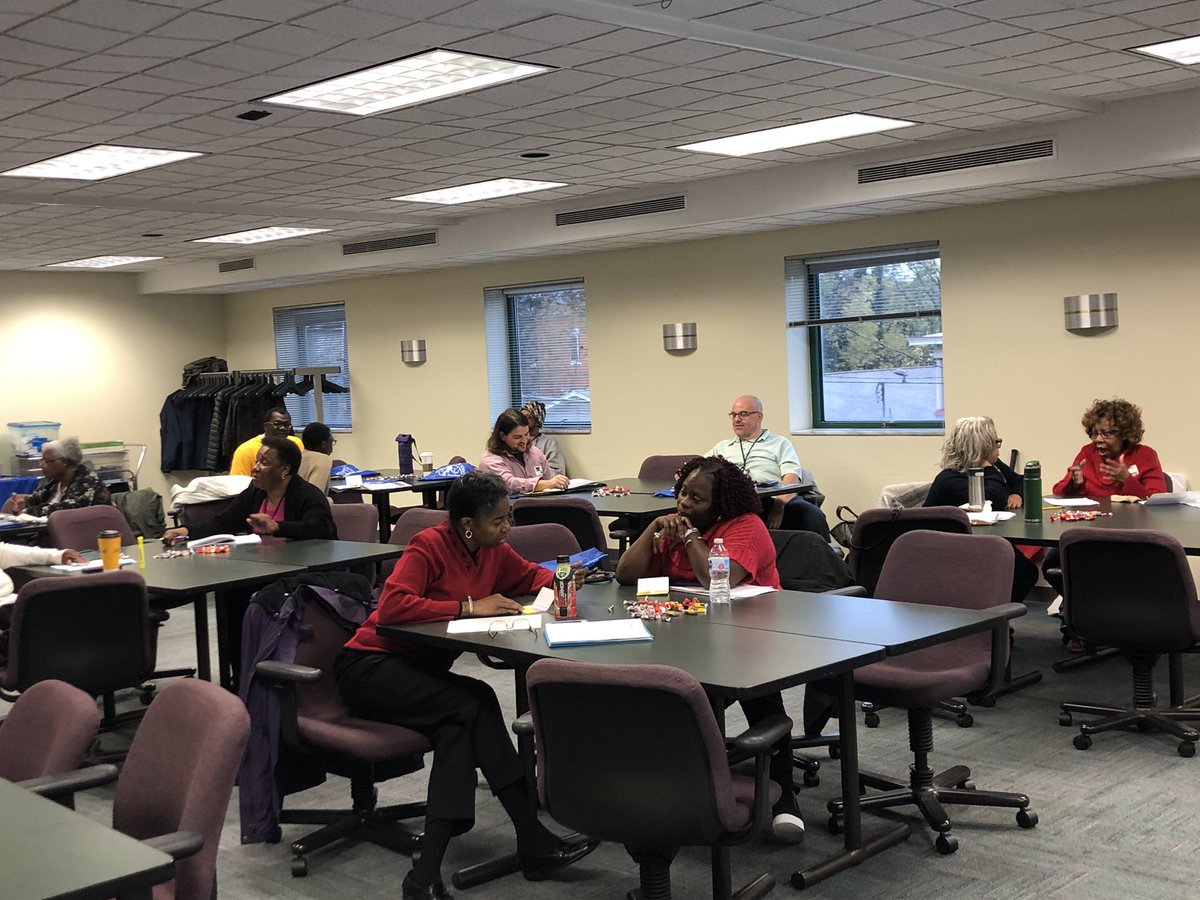 Some of CPS’ amazing substitute teachers giving up their day for professional development!! #iamcps