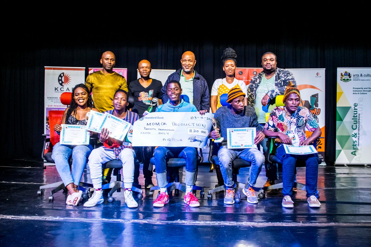 2019 Isigcawu Theatre Festival Winners 🎭🕺🕺🎭
#Wedoart #performingartists #theatre #ekhaya #creativespace #creativeminds #creativepeople 🎭👑👏🎭