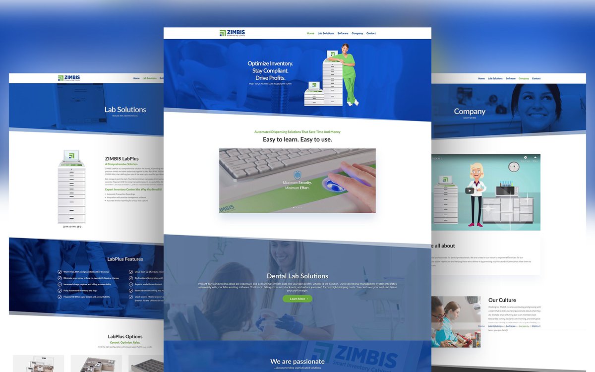 sonnenbergdsgn's tweet photo. 🚀NEW Website...

ZIMBIS was founded by dental professionals for dental professionals. They offer comprehensive solutions for storing, dispensing and managing implant components, precious metals and other expensive supplies in your dental lab. https://t.co/sG44kE8k9H https://t.co/dTEWjNfc4Q