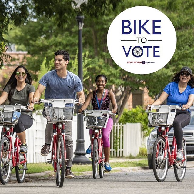 Election Day is here! Use promo code 11519 at any FWBS station for a FREE ride to the voting location of your choice. #fortworth #yourvotecounts